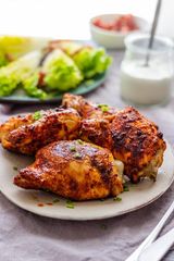 2 thighs meal with extra