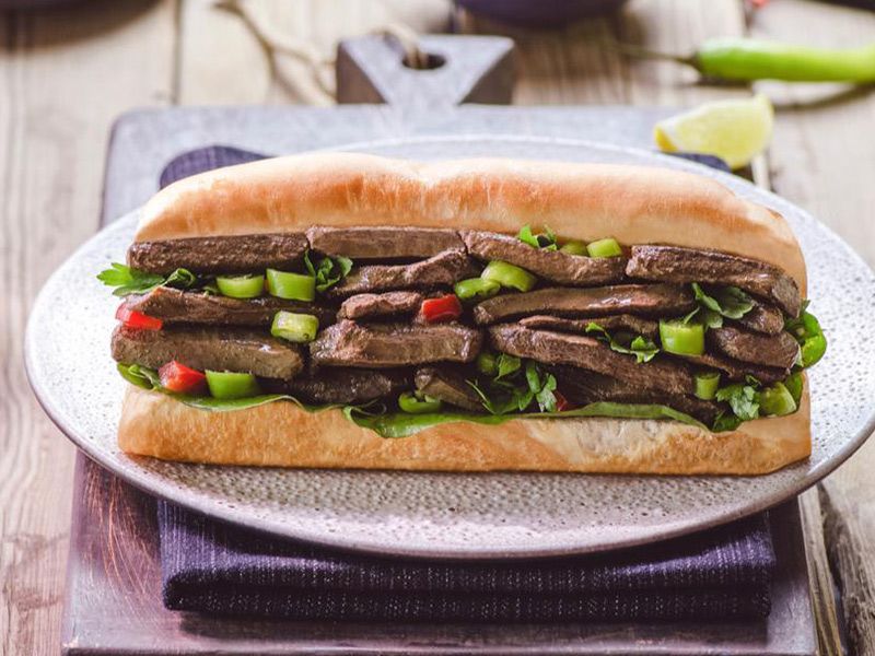 Alexandrian Liver Sandwich