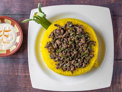 Alexandrian Rice With Liver