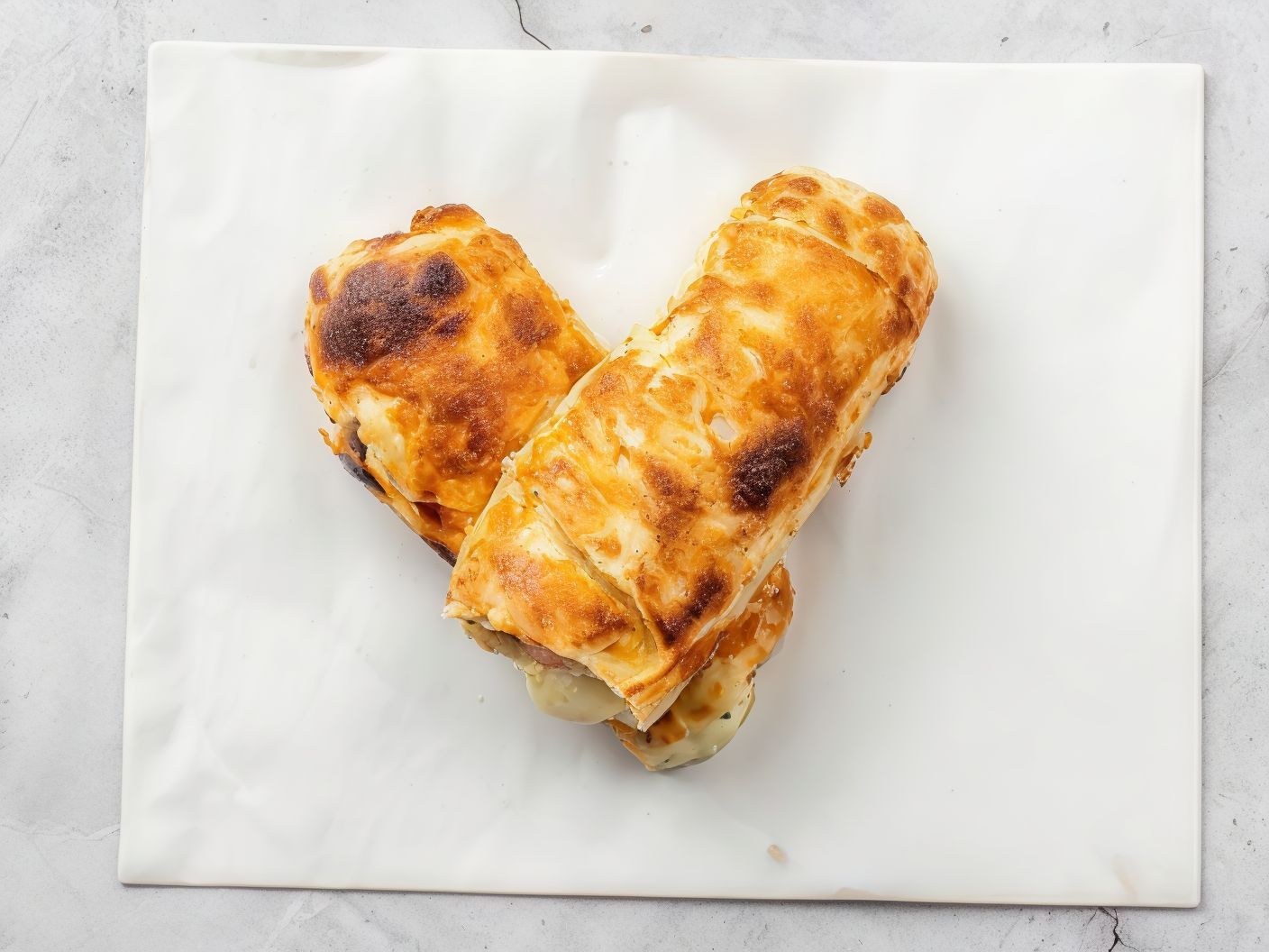 Mix Cheese Roll Pie
