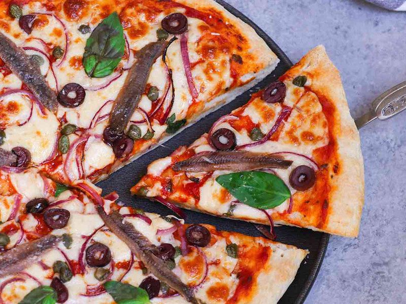 Anchovies Pizza Olive