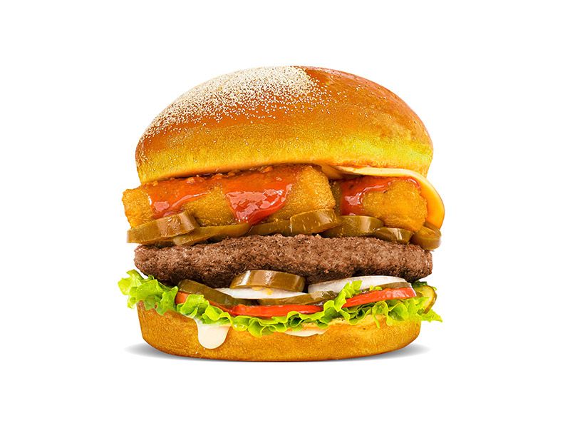 Angry Burger Sandwich