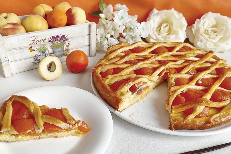 apricot tart