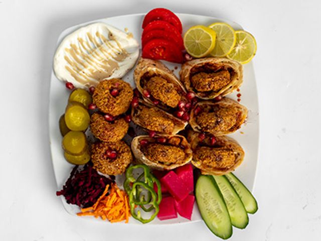 Arabic Falafel Meal