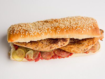 Armenian Chicken Sandwich