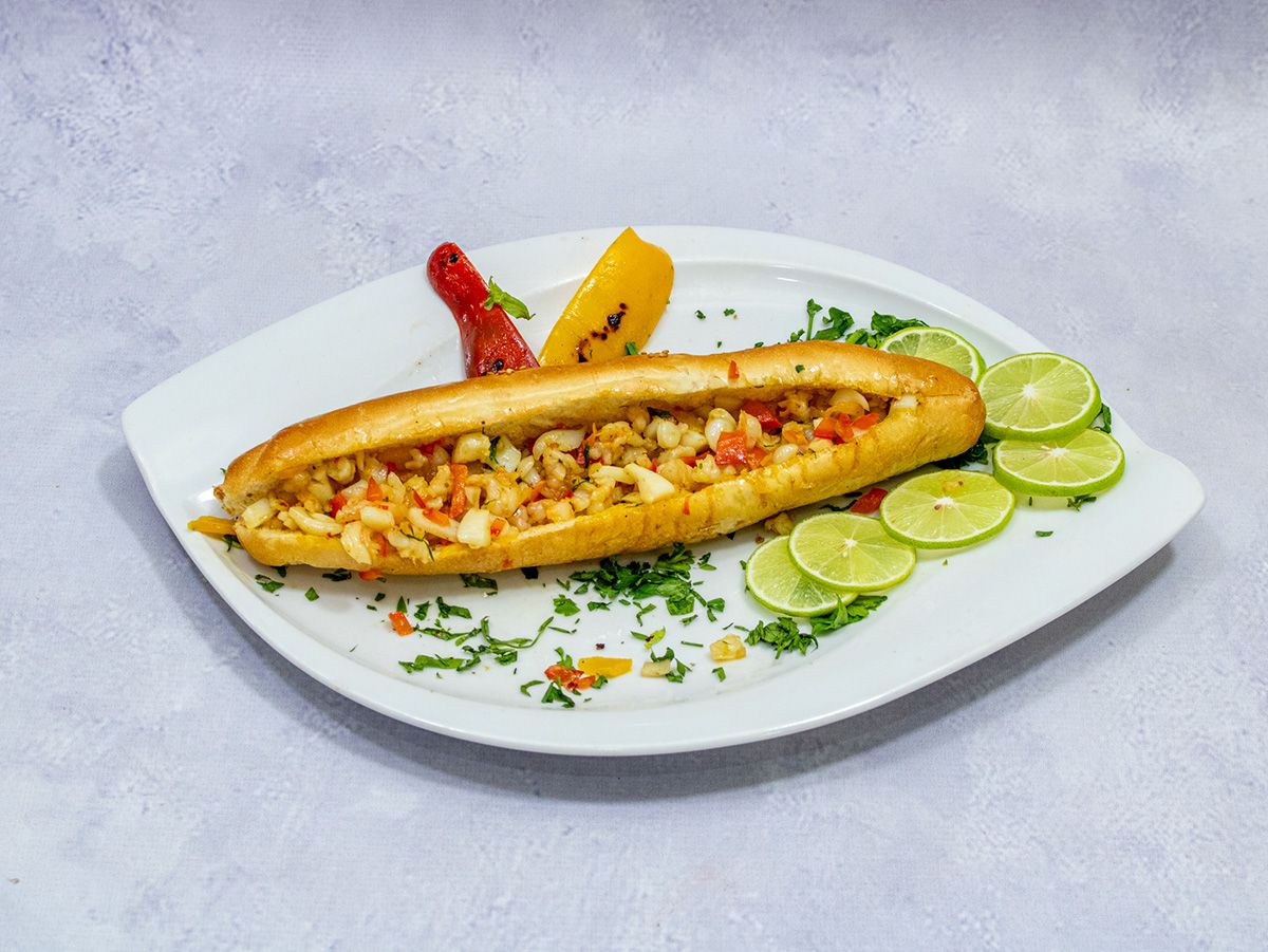Seafood Shawerma Sandwich