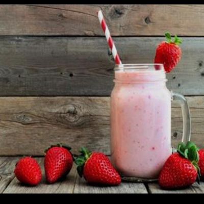 Strawberry Sobia Juice