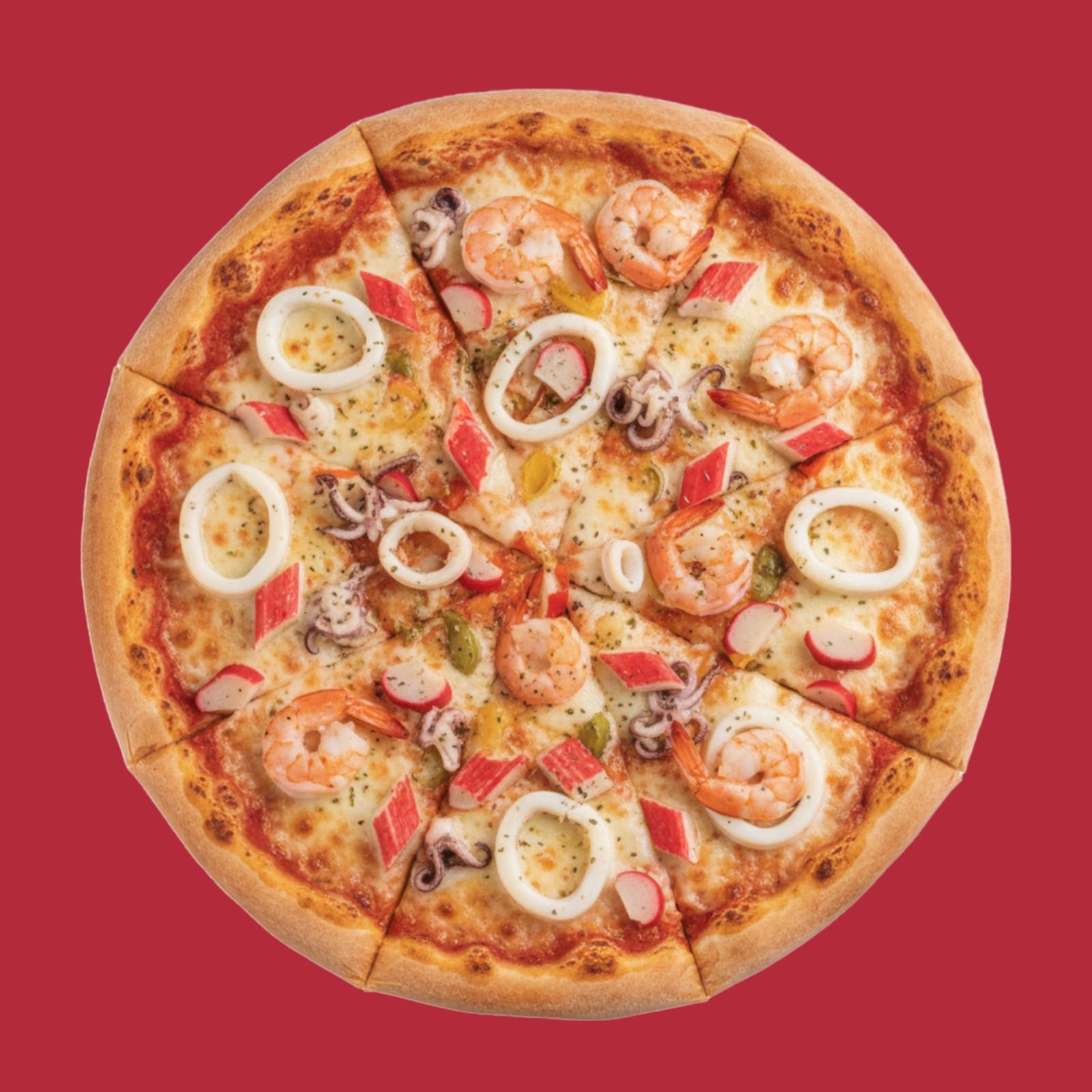 Shrimp & Crap Pizza
