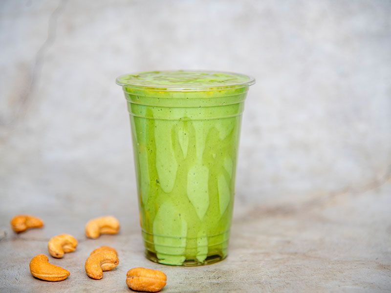 Avocado With Cashew Juice