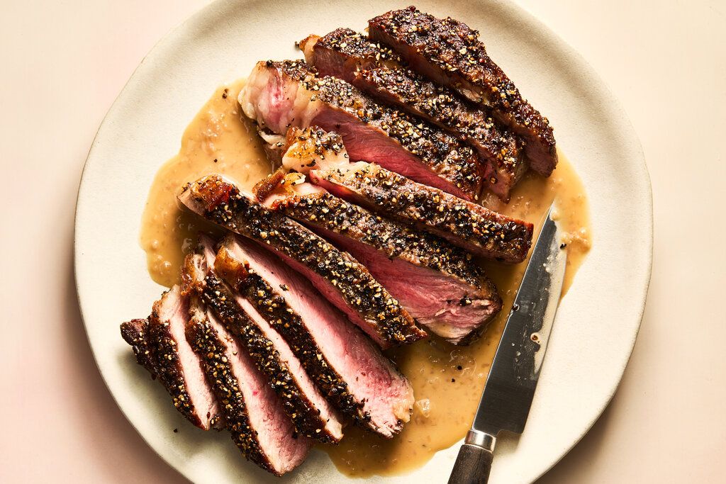 Beef Fillet Platter with pepper sauce