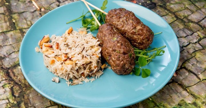 azmerly kofta with nuts
