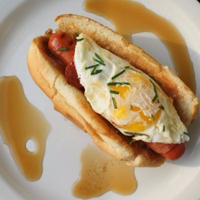 Egg Sausage Sandwich