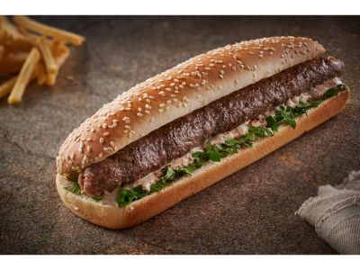Grilled Kofta Sandwich