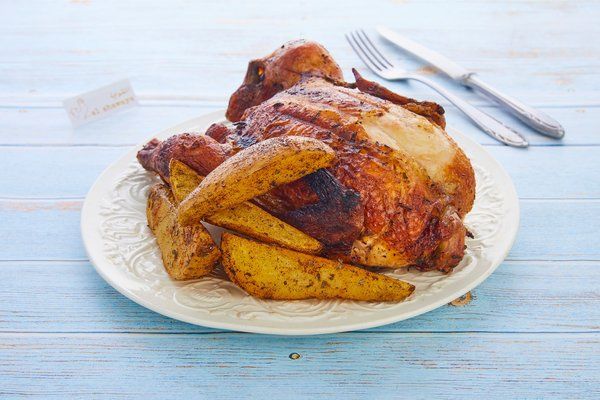 Grilled chicken Shawaya with potatoes