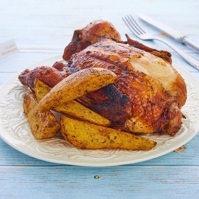 Grilled chicken Shawaya with potatoes