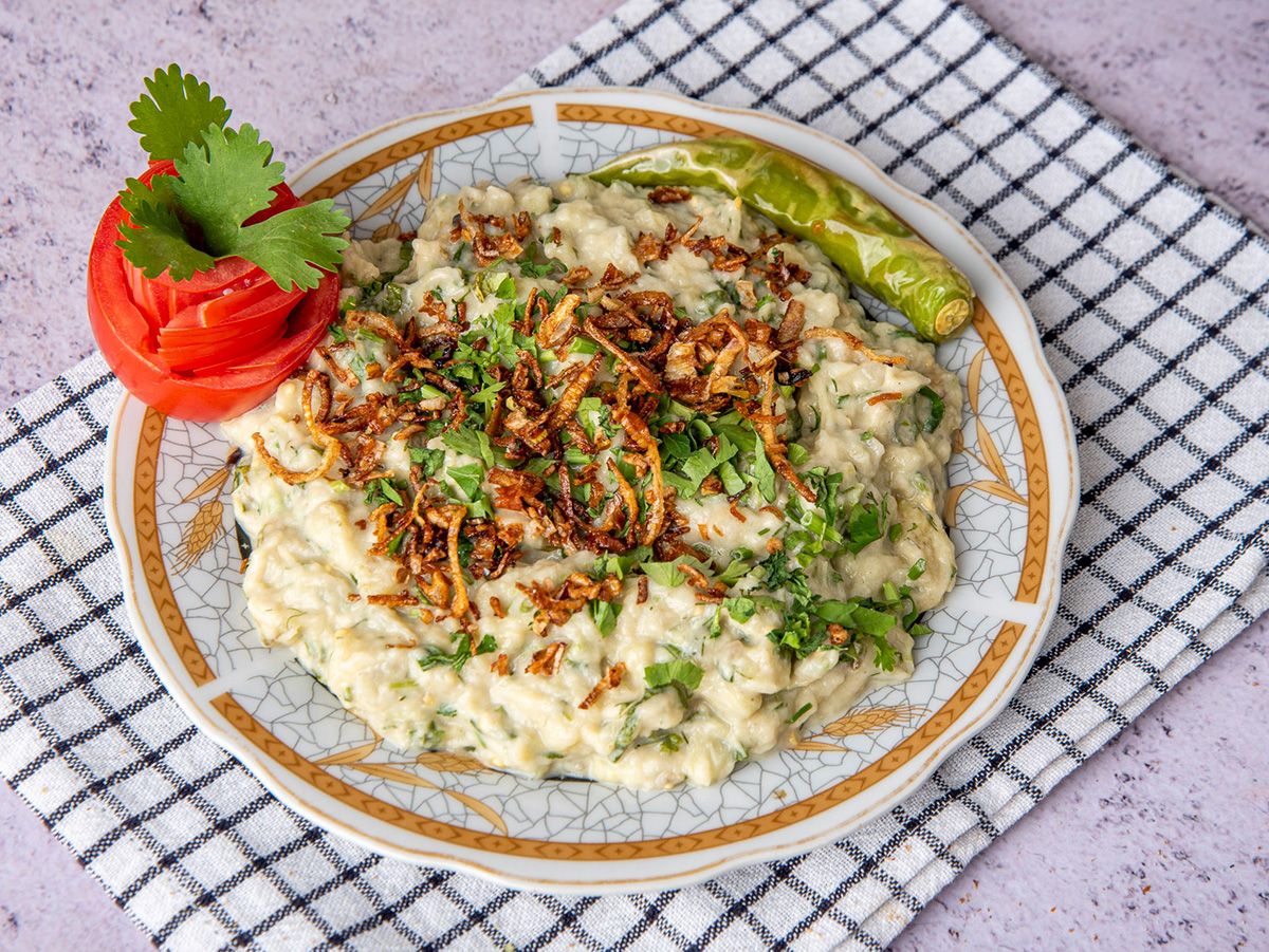 Baba Ghannoug Platter