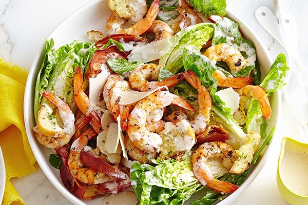 Shrimp Caesar Salad