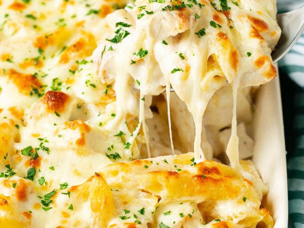 Baked Alfredo Pasta