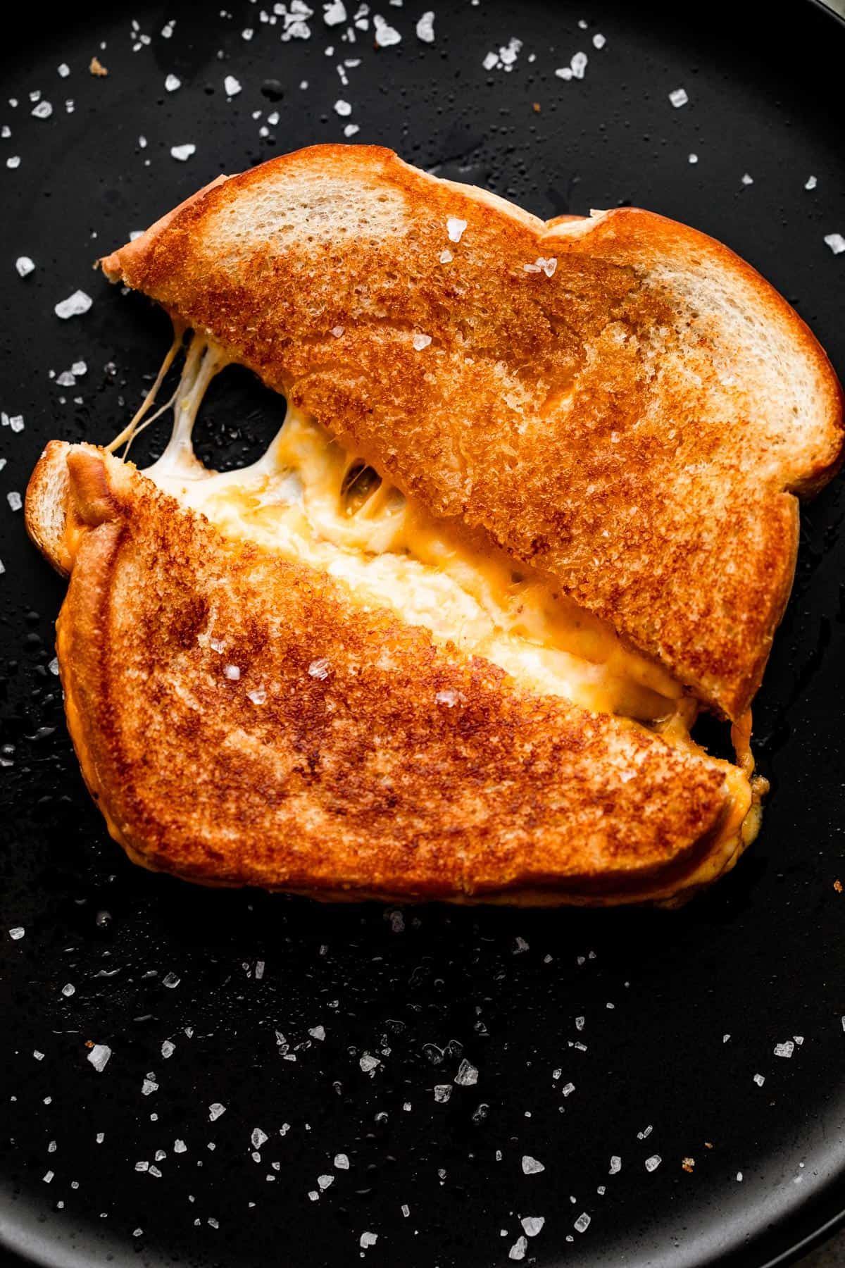 Oven Melted Roumi Cheese Sandwich