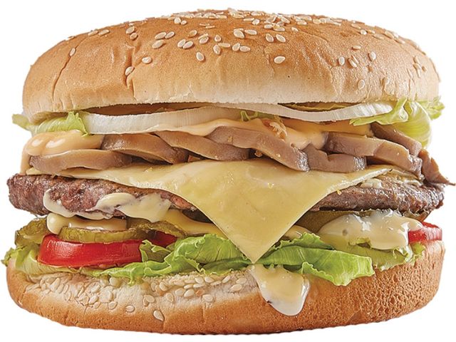 Baker‘s Mushrooms burger