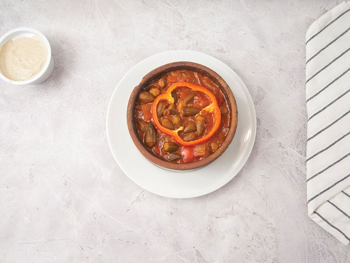 Okra casserole