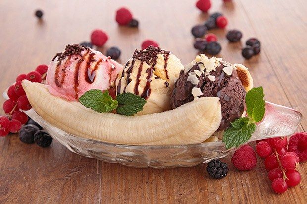 Tropical Banana Split