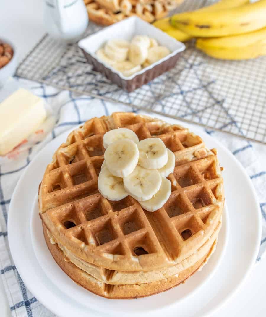 Banana Waffle