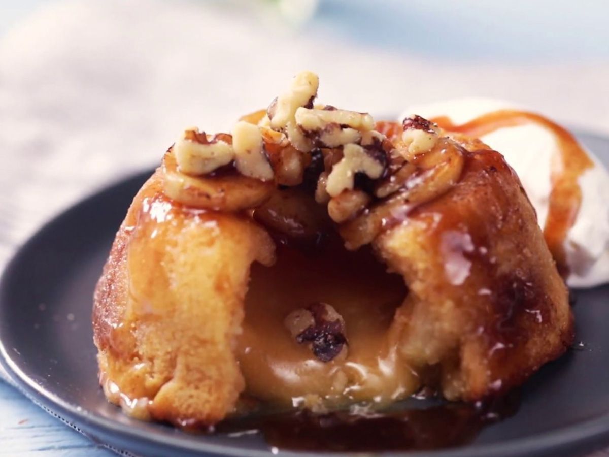 Banana Molten Cake