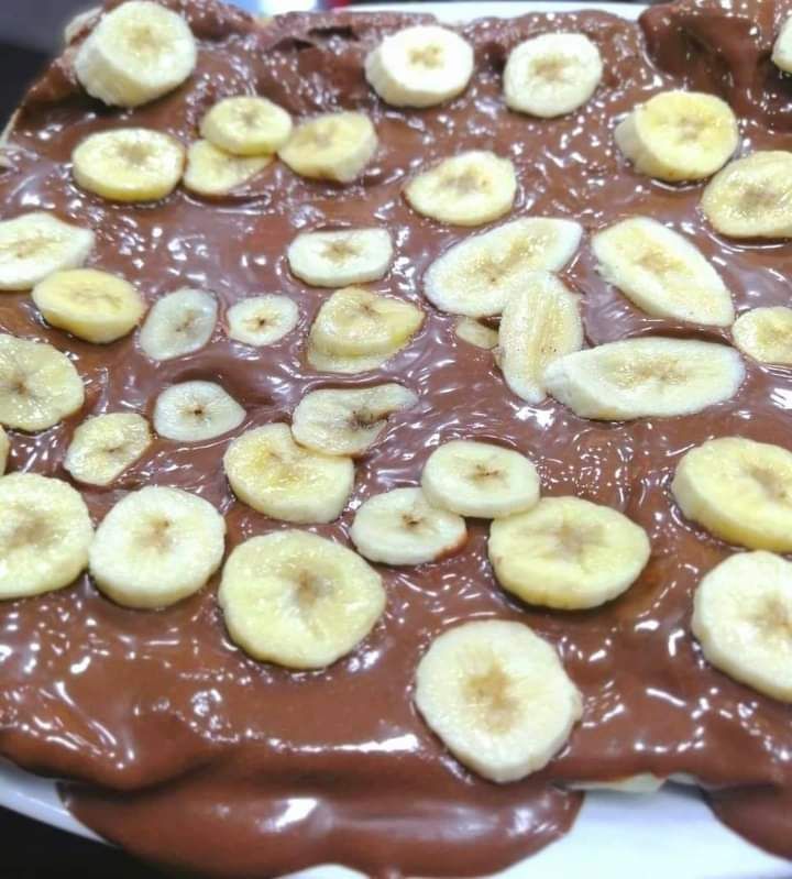 Chocolate And Banana Pie