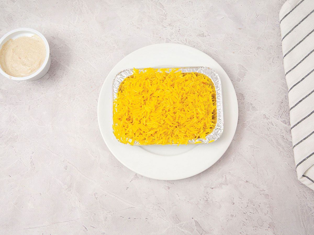 Basmati rice platter