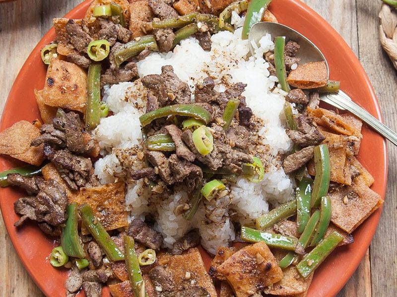 Basmati Rice With Liver Platter