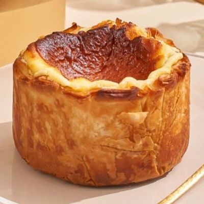 Individual Basque Cheesecake