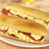 Omelette With Pastrami Sandwich