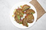 Falafel Patty with Pastrami
