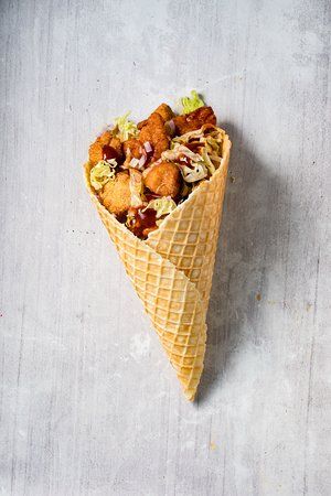 Kids Bbq Chicken Cone
