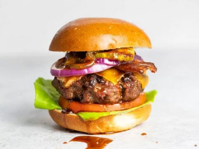 BBQ Beef Burger Sandwich