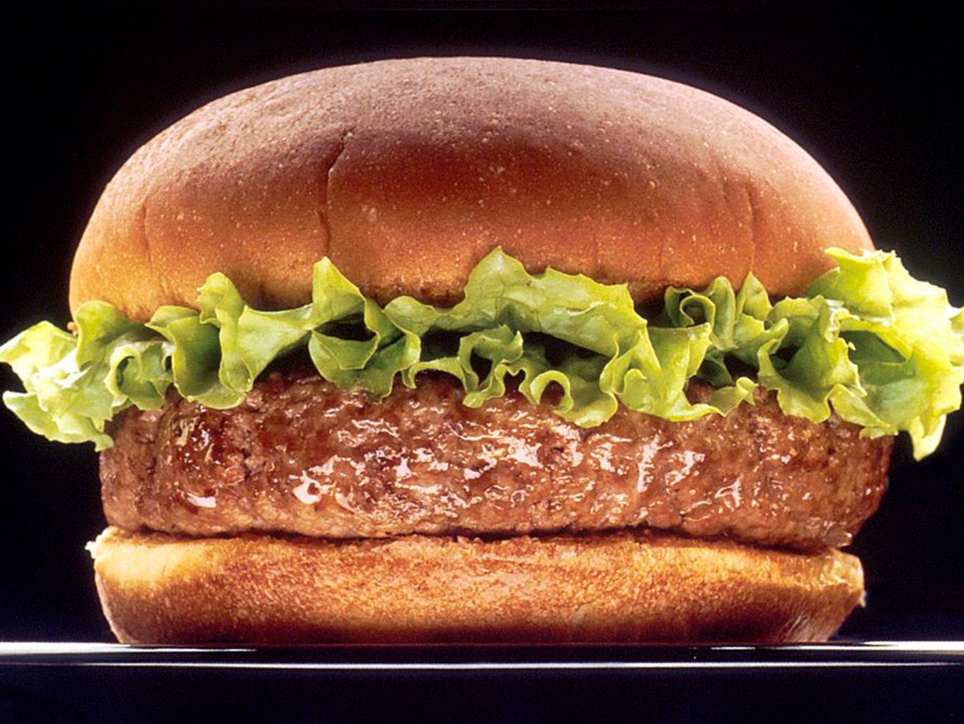 BBQ Ring Beef Burger