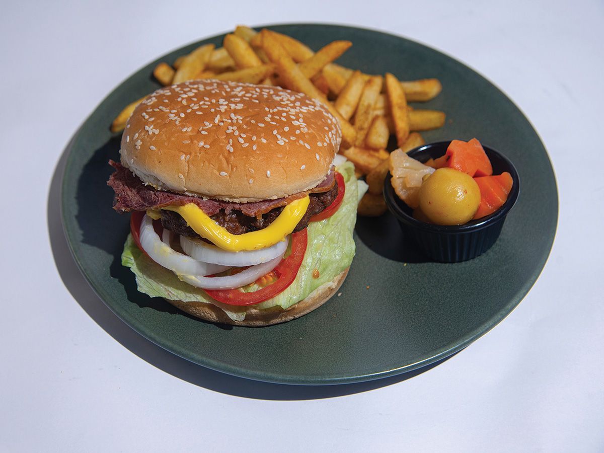 Beef Bacon Burger