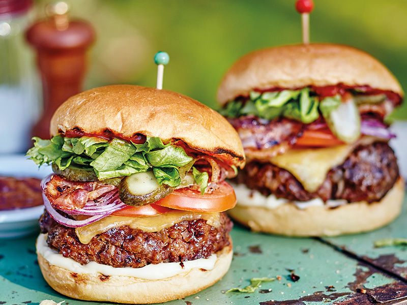 beef bacon burger