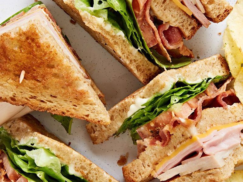 Beef Bacon Cheese Club