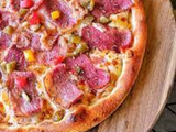 Small Smoked Beef Pizza