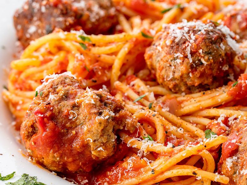Beef ball Pasta