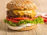 beef burger sandwich