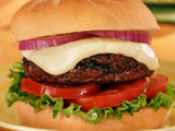 Beef Burger With Cheese Sandwich