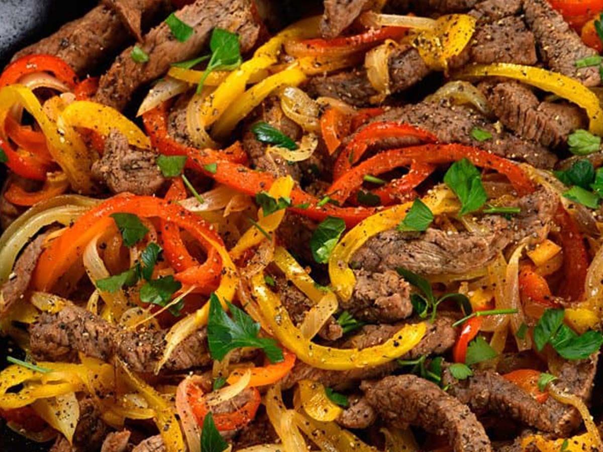 Beef Fajitas Dish