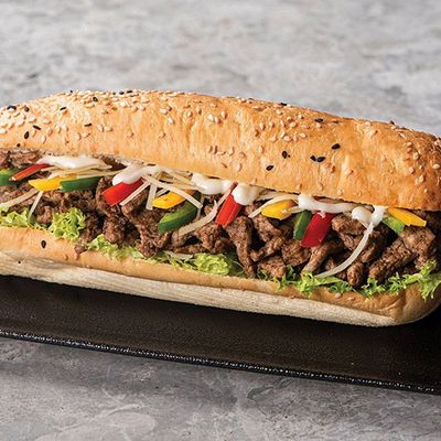 Beef Fajita Sandwich