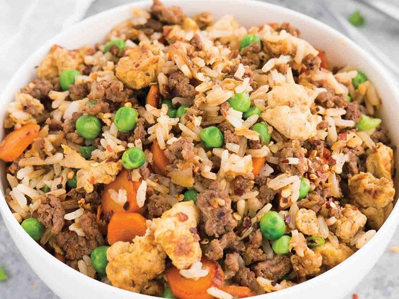 Fried Rice Beef