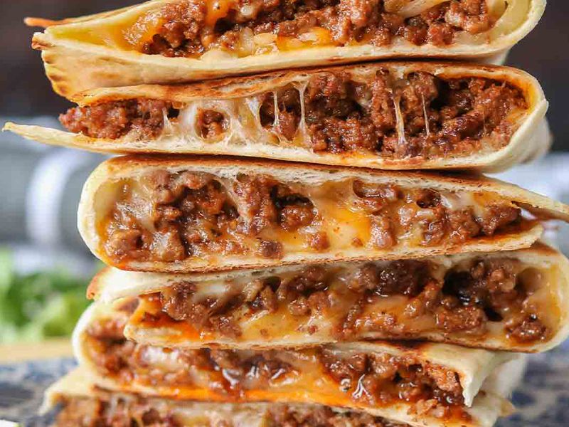 Beef Quesadilla Sandwich