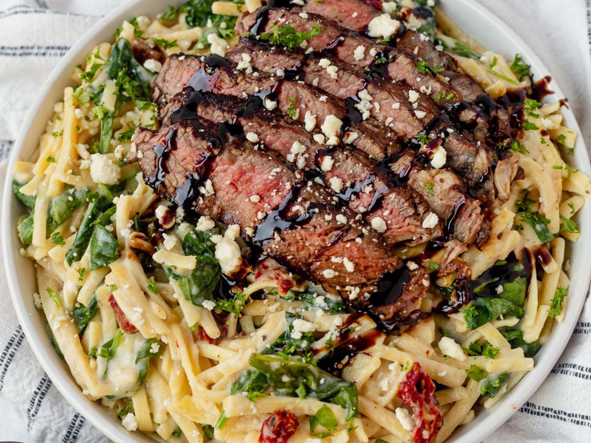Beef Steak Pasta