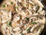 Beef Stroganoff Plate